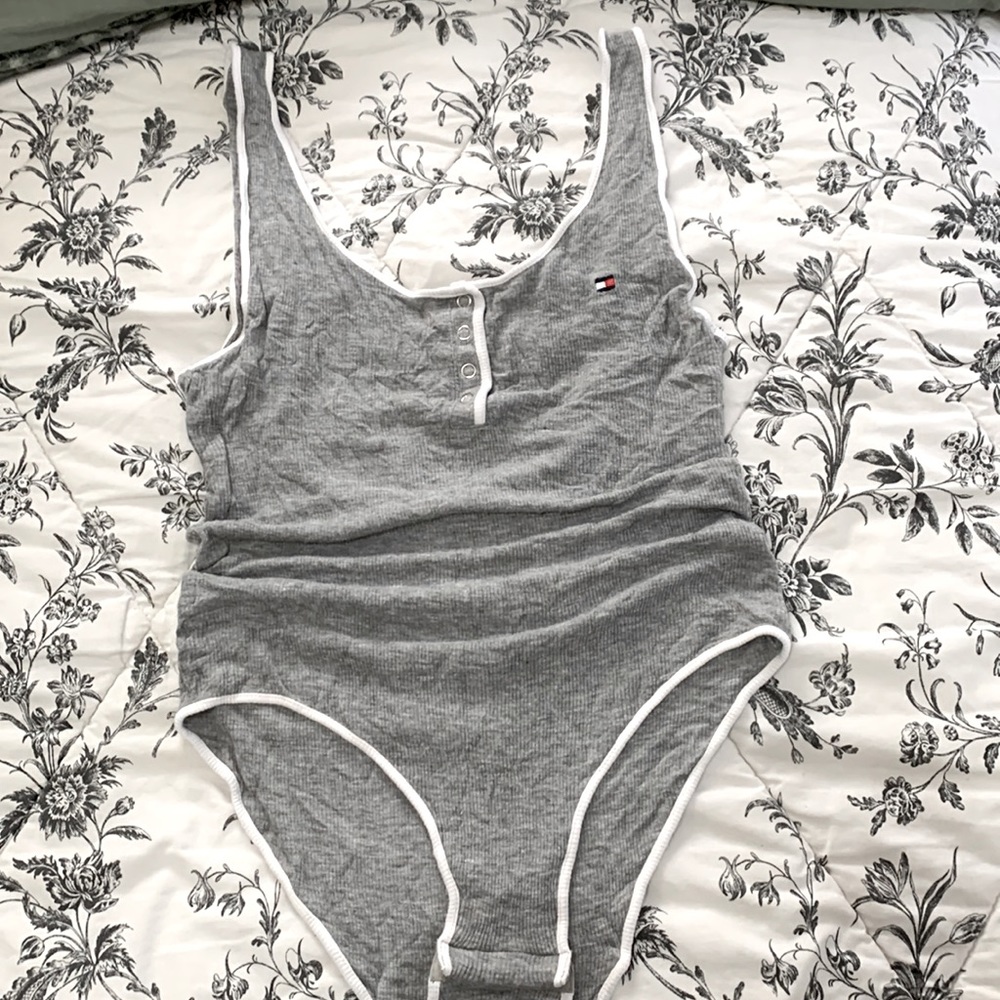 Tommy Hilfiger ribbed one piece